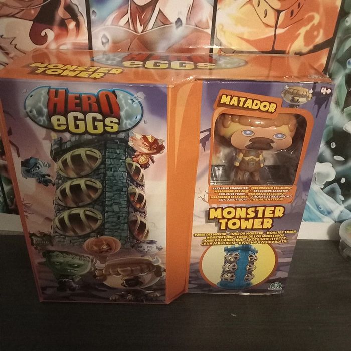 Jeu monster tower, hero eggs