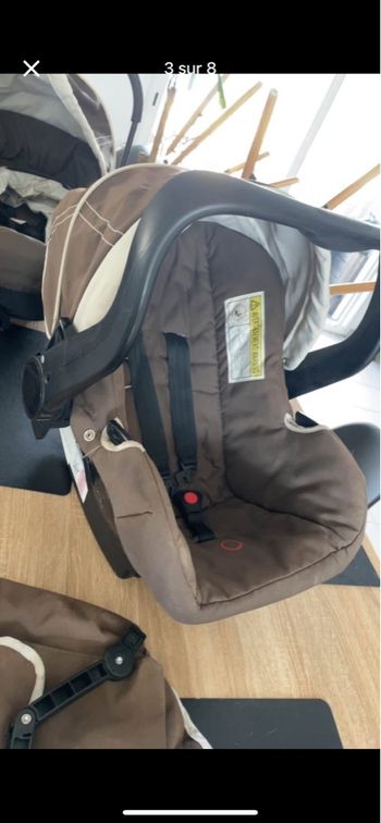 Poussette trio bébé team 9 
