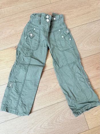 Pantalon Okaidi kaki en 4ans