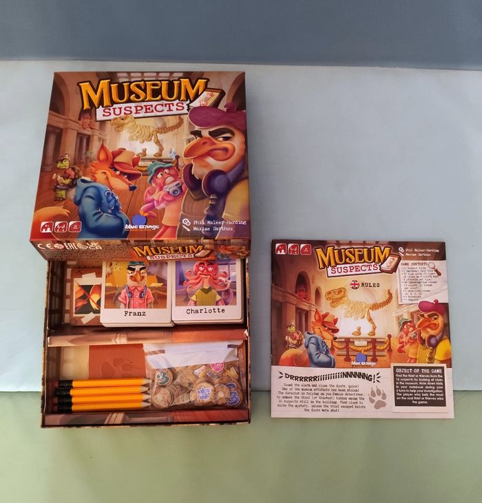 Jeu de société Museum suspects de la marque Blue Orange Games - photo numéro 3