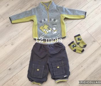 Ensemble garçon 12 mois