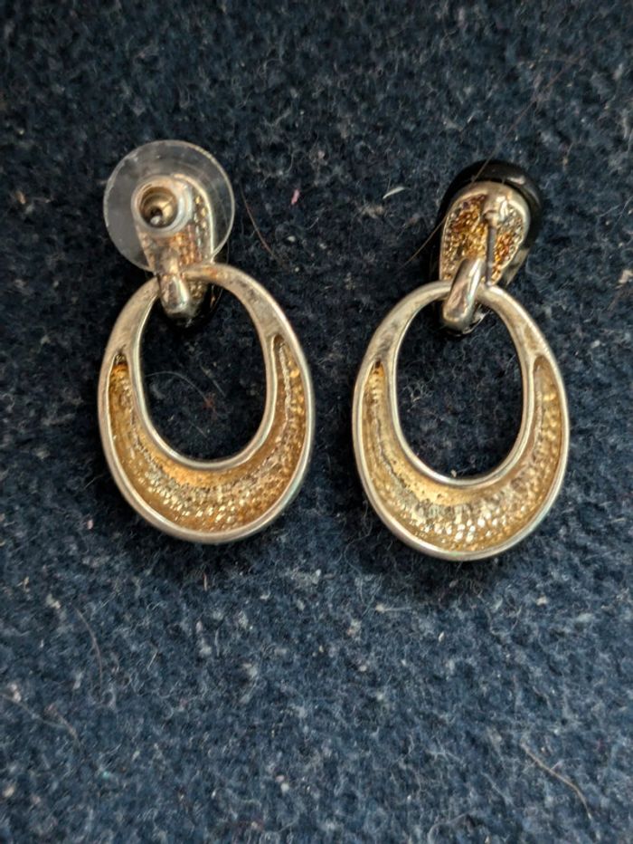 Créoles dorées et noires - photo numéro 2