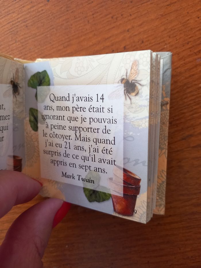 Mini livre peu de parents ont la chance d'avoir un fils comme  toi - photo numéro 6