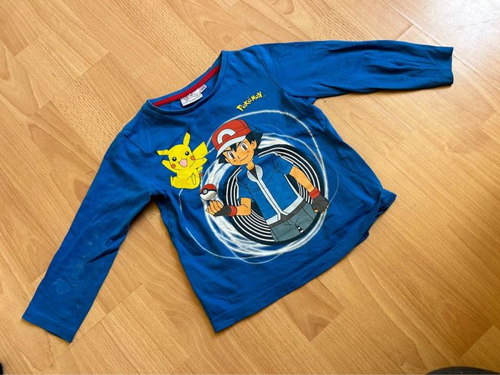 Lot de 6 T-shirts ML T. 3 ans garçon TBE - photo numéro 6