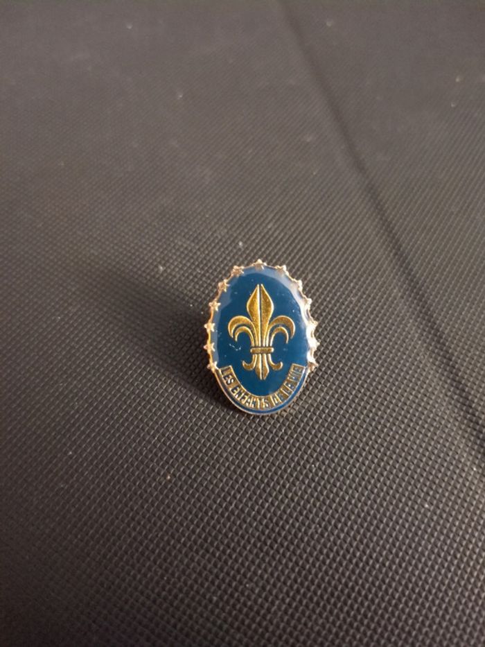 Pin's Scout Europe signé Sauvagine