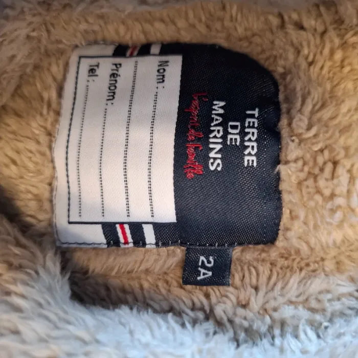 Gilet chaud terre des marins 2 ans - photo numéro 4