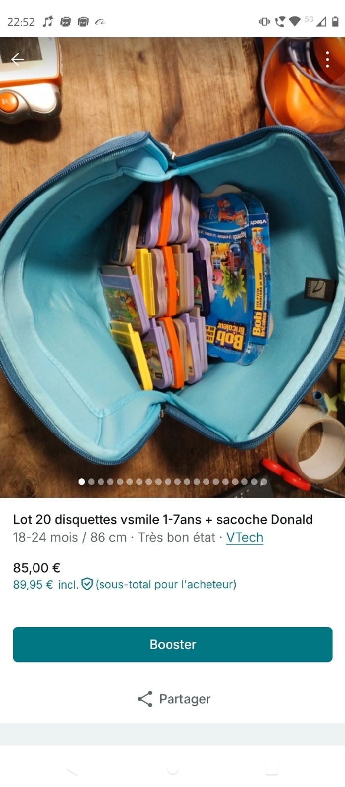 Gros lot vsmile 2-8 ans - photo numéro 2