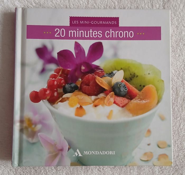 Livre cuisine 20 minutes chrono