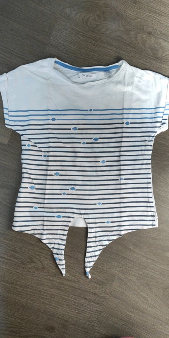 Tee-shirt à nouer fille 6 ans