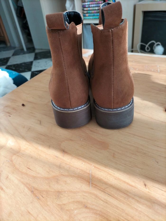 Boots marron T39 - photo numéro 2