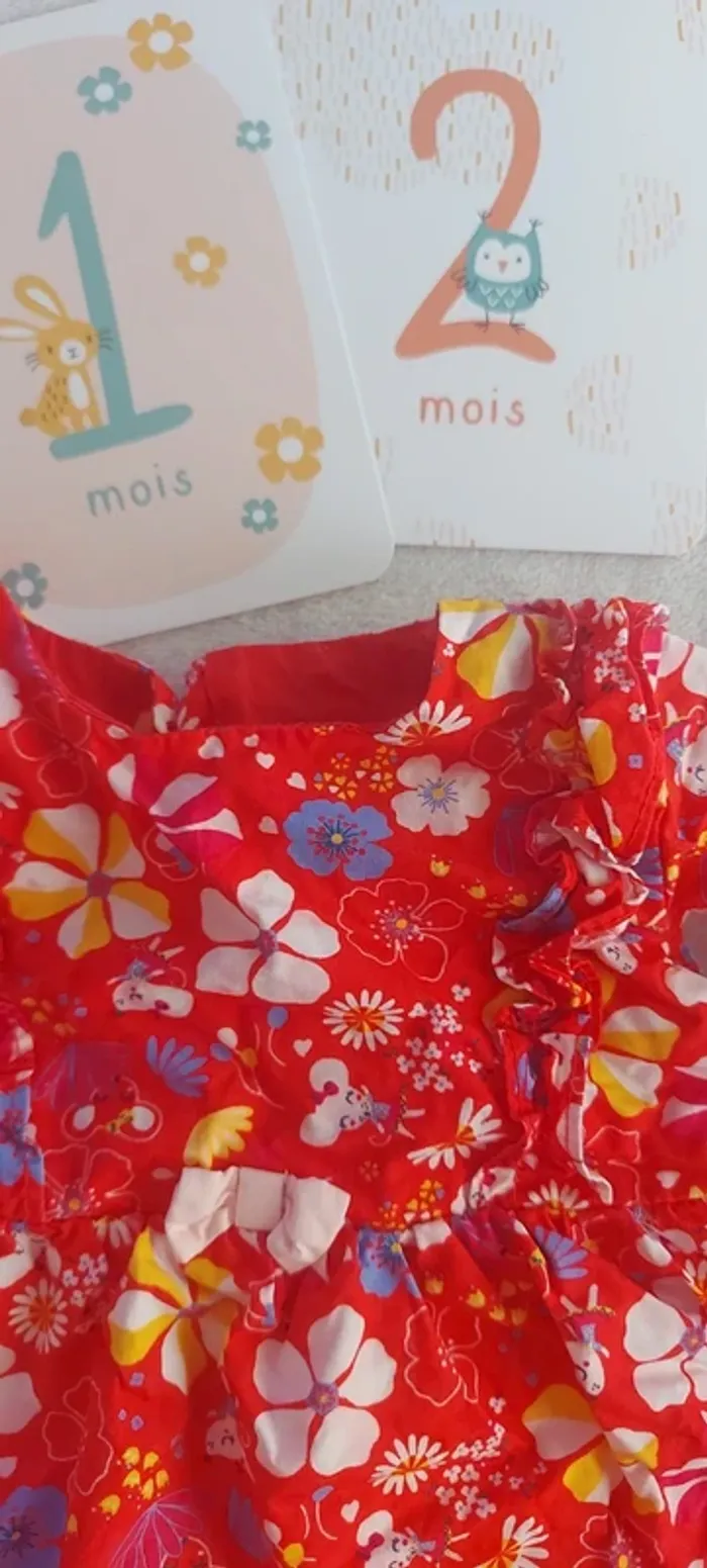 Robe été bébé fille 12 mois - photo numéro 3