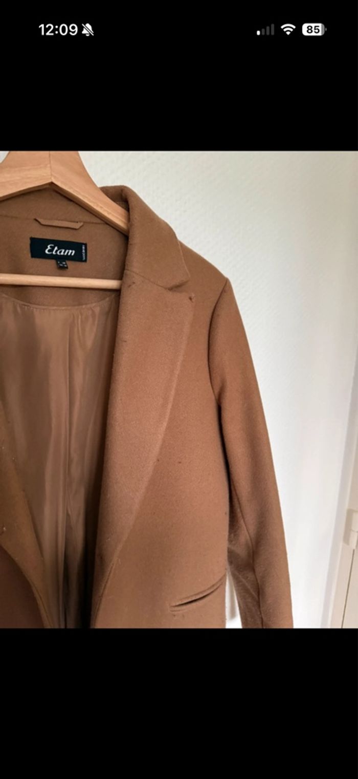 Manteau long couleur camel - photo numéro 2