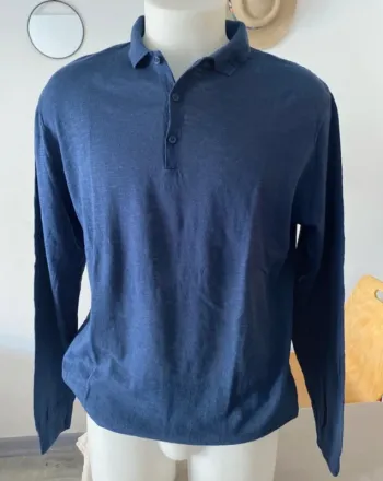 Pull léger bleu marine