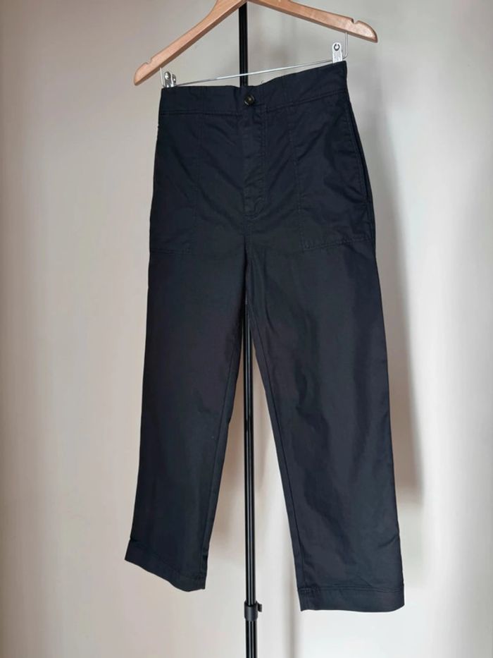 Pantalon noir taille haute 36 Massimo Dutti - photo numéro 2