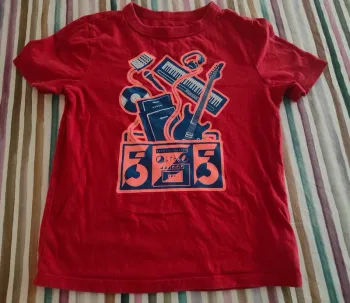 T-shirt Gap rouge 6-7 ans