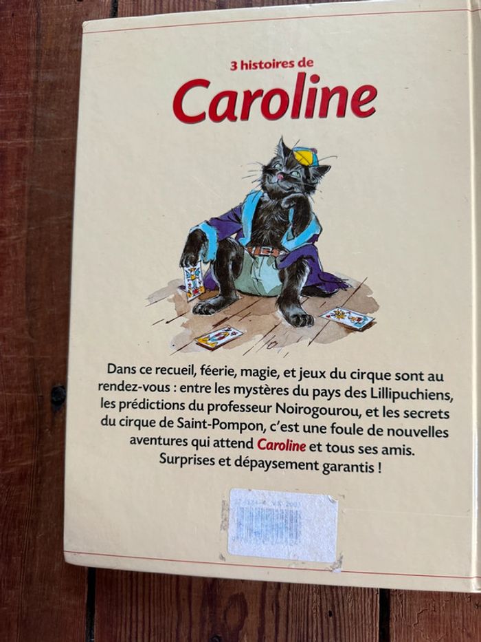 Recueil rare livre album Pierre Probst 3 histoires Caroline Lillipuchiens cirque apprenti magicien - photo numéro 2