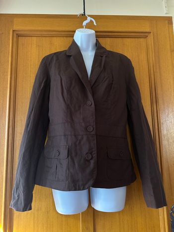 Blazer femme marron 