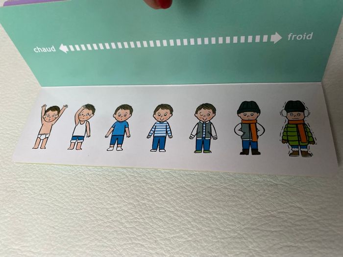 Livre cartonné plus et moins Tomoko Ohmura L'école des loisirs - photo numéro 8