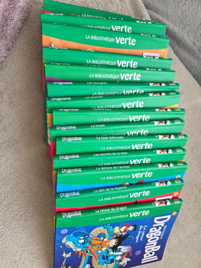 Lots Livre  la bibliothèque verte dragon ball z - photo numéro 2