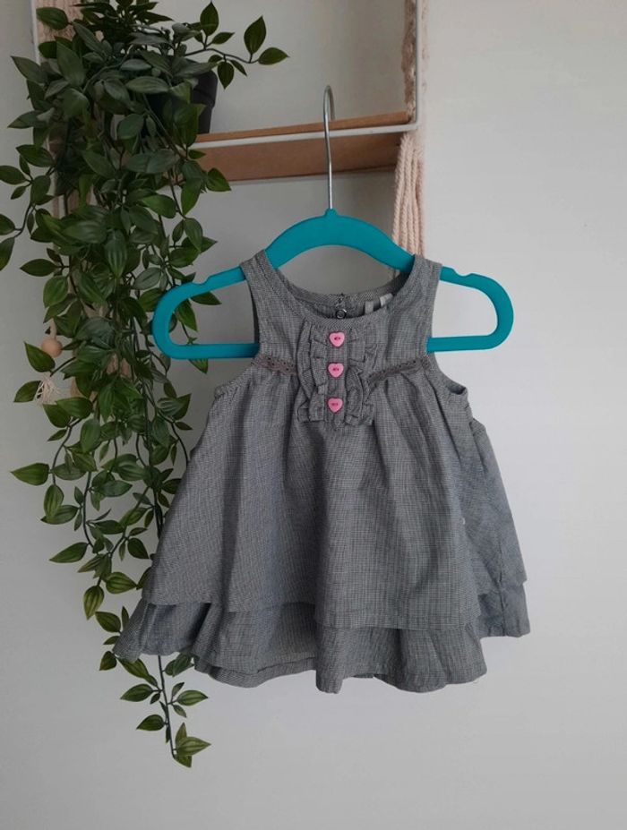 Robe grise 3 mois