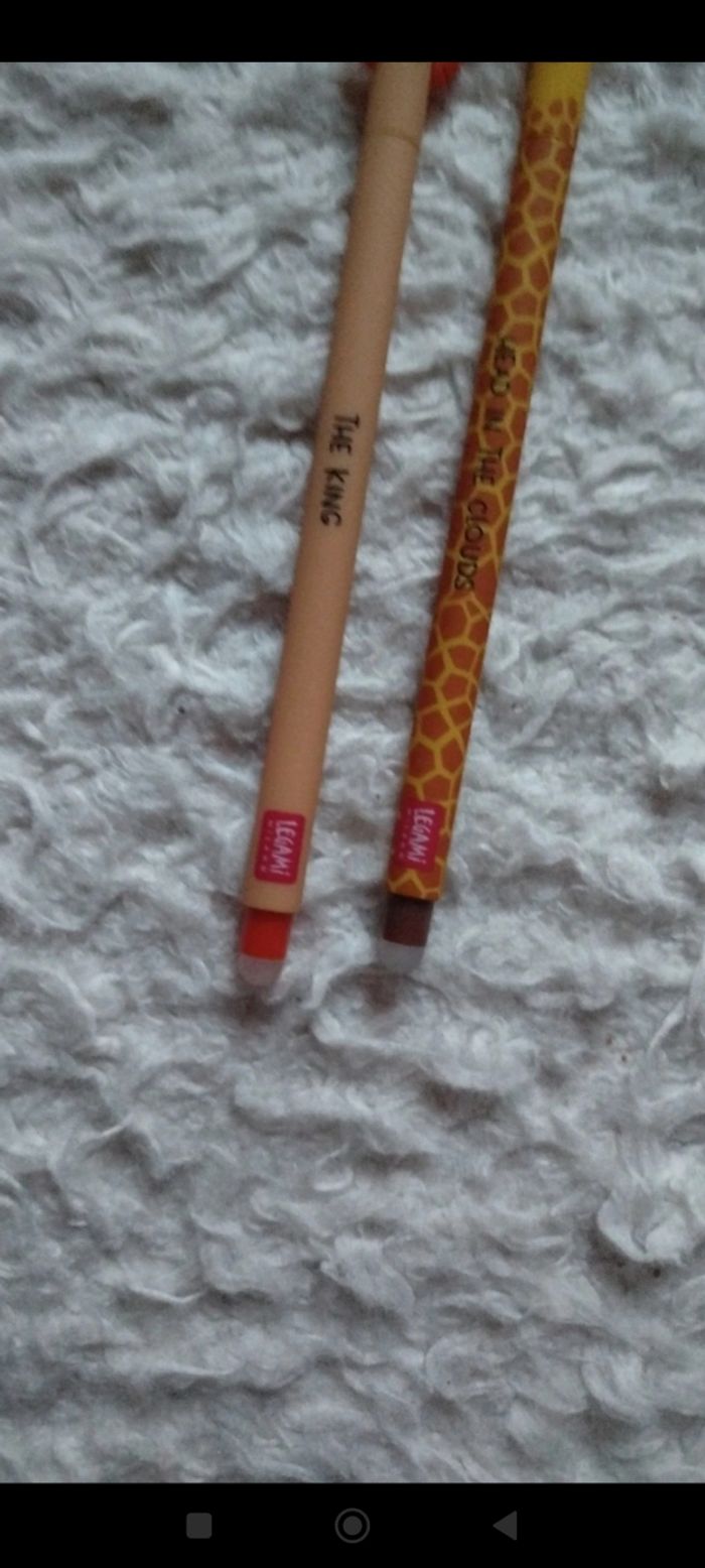 Legami stylo lion et girafe - photo numéro 2