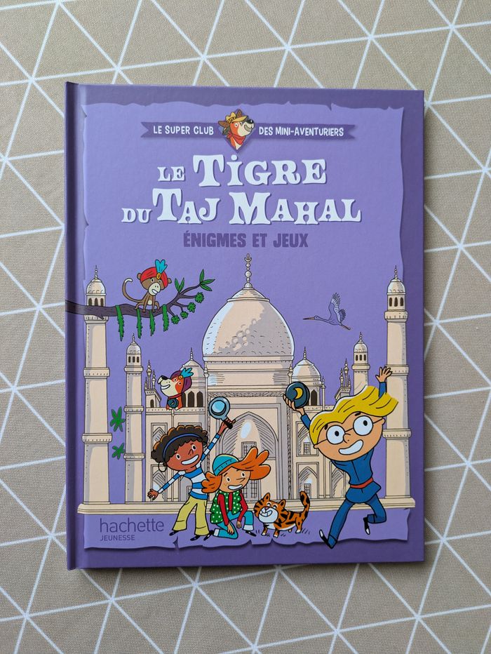 Livre " Le tigre du Taj Mahal " ( neuf )