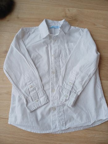 Chemise blanche 6ans ML