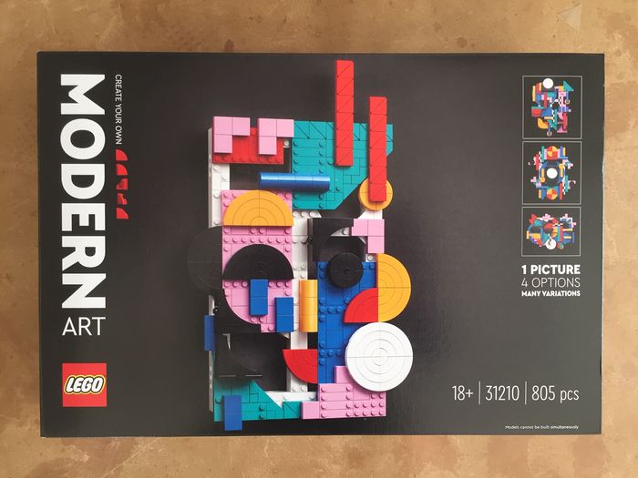 Neuf - Lego Art - 31210 - Art Moderne