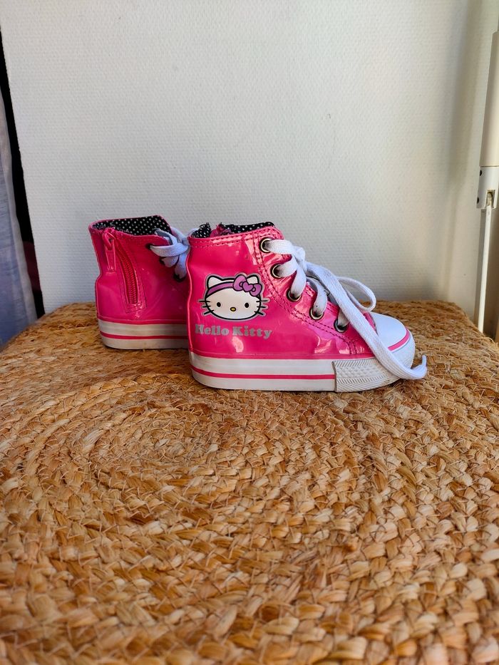 Baskets rose Hello Kitty taille 24 - photo numéro 5