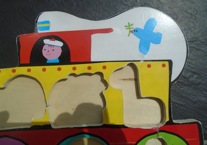 Joli puzzle d'encastrement animaux Janod - photo numéro 9