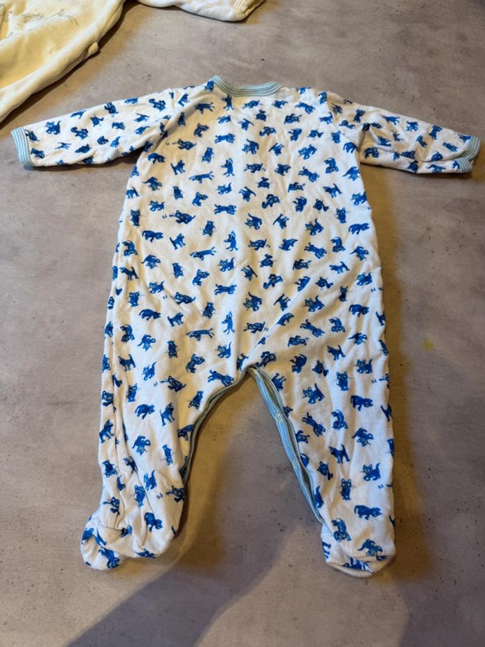 Lot de 4 pyjama dort bien Petit Bateau taille 67 cm - photo numéro 8