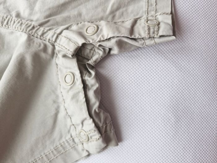 Salopette courte 18 mois Tex Baby Beige - photo numéro 4