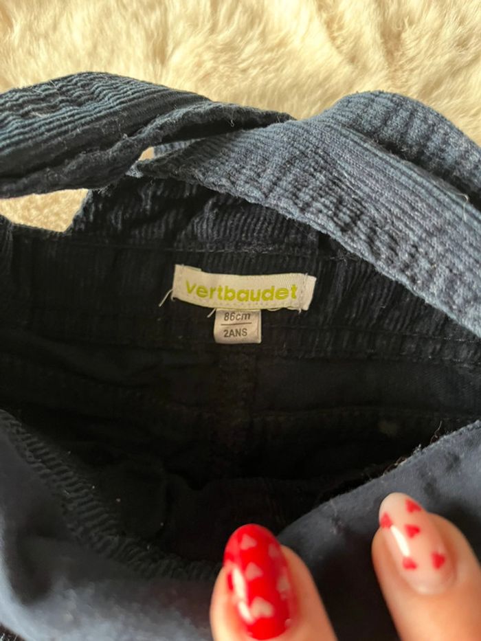 Salopette velour 24m - photo numéro 2