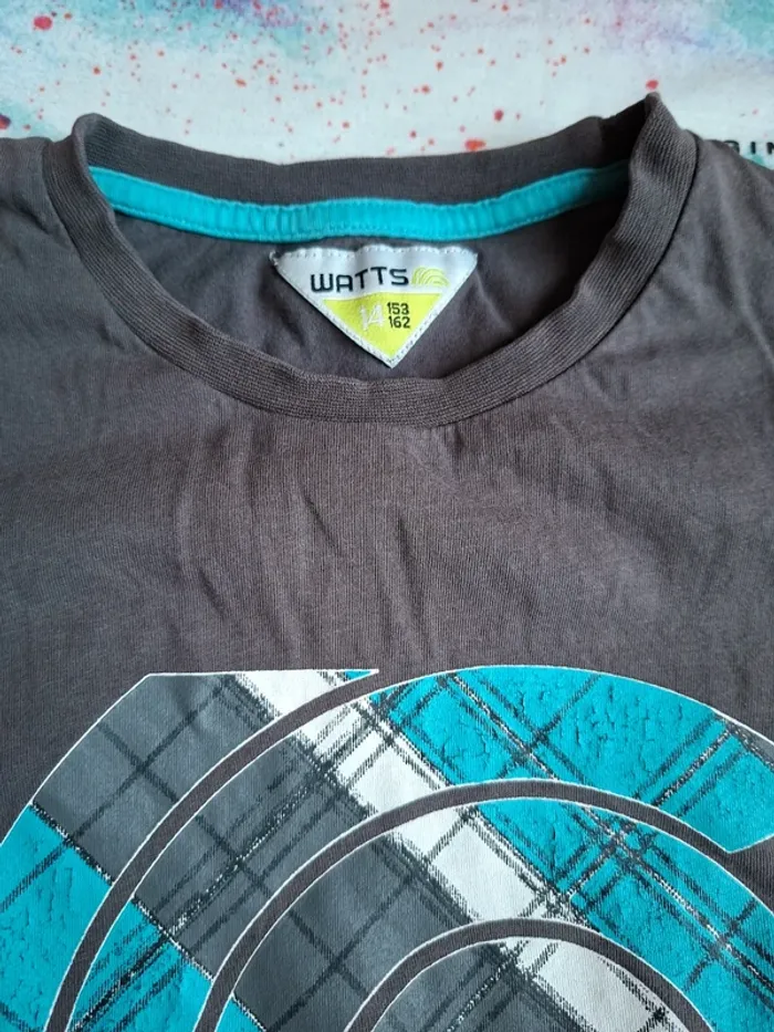 Lot de tee-shirts shirts anvhes courtes 14.ans - photo numéro 2