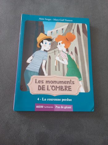 Auzou romans les monuments de l'ombre des 9 ans