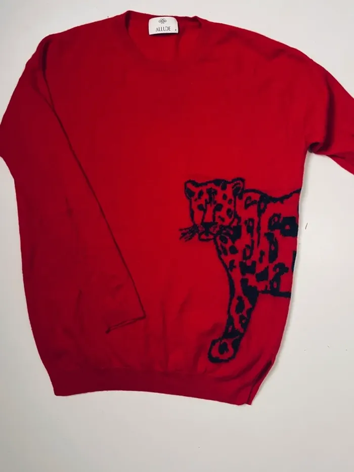 Pull en laine et cachemire Allude - photo numéro 6