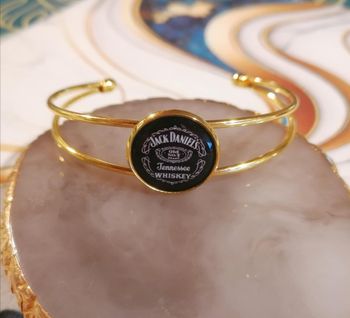 Bracelet manchette jack Daniel's