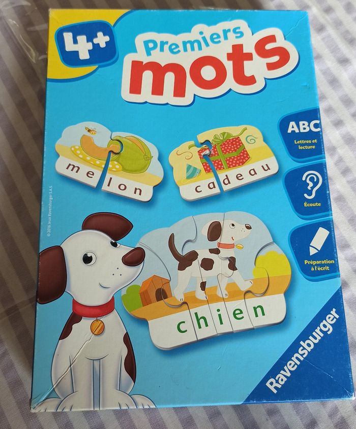 🐻 Jeu premiers mots puzzle 🐻