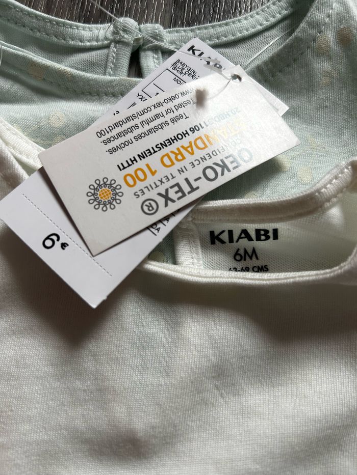 2 tee shirts 6 mois - photo numéro 2