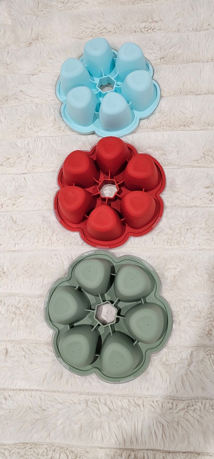 Lot de 3 fleurs 🌸 multiportions BEABA 90ml - photo numéro 9