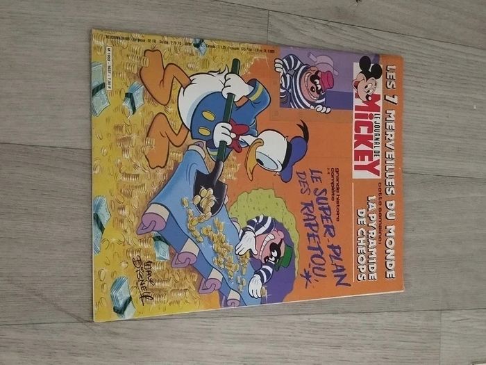 Lot Vintage 7 magazines Journal de Mickey année 1983 L059  7595020317 - photo numéro 7