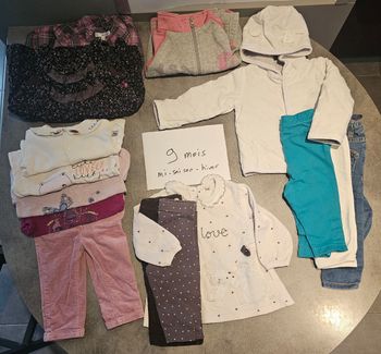 Lot 9 mois - 16 habits