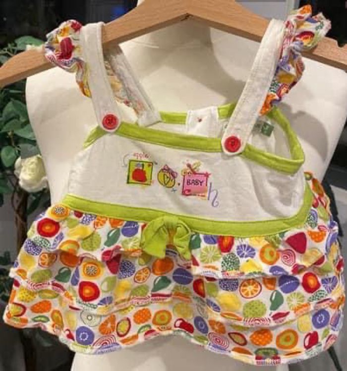 Bloomer & débardeur Canada House Ensemble Neuf Bébé fille 6/9 mois - photo numéro 2