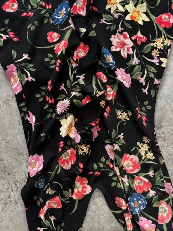 Robe longue avec fente