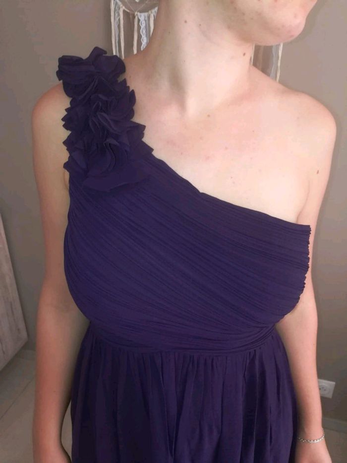 Robe longue violette - photo numéro 3