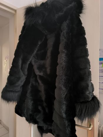 Manteau  mi long noir léger