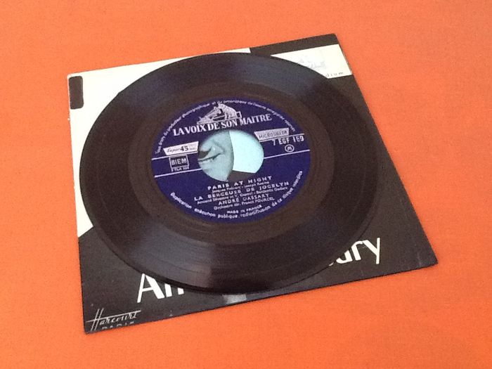 Vinyle 45 tours André Dassary Paris at night (1955) - photo numéro 3