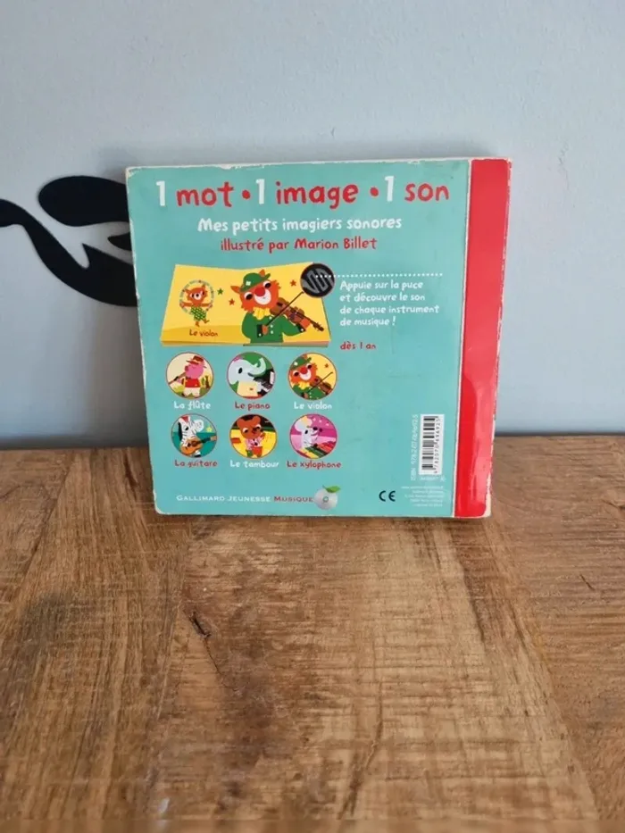Livre enfant sonore les instruments - photo numéro 6