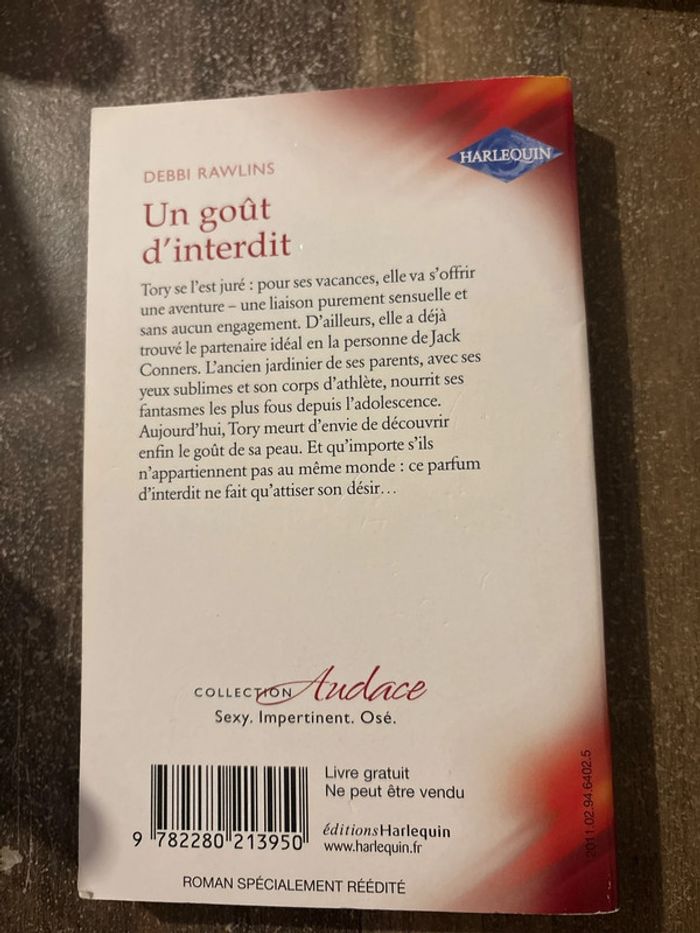 Livre de poche Un goût d'interdit - photo numéro 3