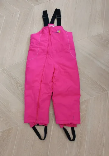 Combinaison salopette de ski rose Wed'ze 4 ans